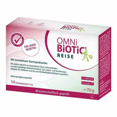 Pó de viagem Omni Biotic, 14X5 g Pó de viagem Omni Biotic, 14X5 g