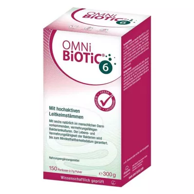 OMNI BiOTiC 6 em pó, 300 g OMNI BiOTiC 6 em pó, 300 g