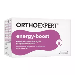 ENERGY-BOOST Ampolas de bebida Orthoexpert, 28X25 ml