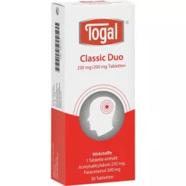 TOGAL Comprimidos Classic Duo, 30 unidades