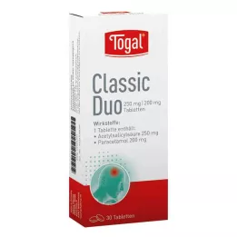 TOGAL Comprimidos Classic Duo, 30 unidades