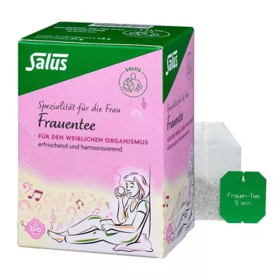 Sacos de filtro orgânicos para chá feminino Salus, 15 unidades Sacos de filtro orgânicos para chá feminino Salus, 15 unidades