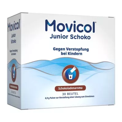 MOVICOL Junior Chocolate Oral Solution, 30X6,9 g