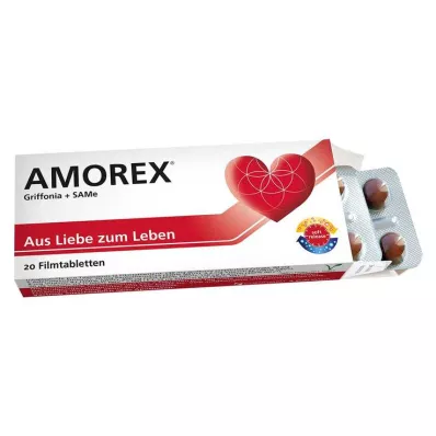 AMOREX para dor de cabeça e separação Comprimidos, 20 unid