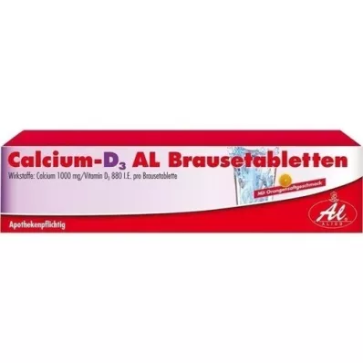 CALCIUM-D3 AL Comprimidos efervescentes, 50 unid