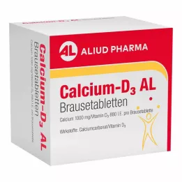 CALCIUM-D3 AL Comprimidos efervescentes, 50 unid