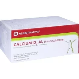 CALCIUM-D3 AL Comprimidos efervescentes, 120 unid