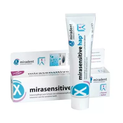 Pasta de dente Miradent mirasensitive hap +, 50 ml