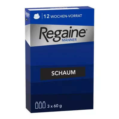Regaine Espuma Masculina 5%, 3X60 ml Regaine Espuma Masculina 5%, 3X60 ml