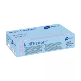 NITRIL Luvas NextGen tamanho M, 100 unidades