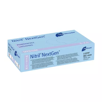 NITRIL Luvas NextGen tamanho M, 100 unidades