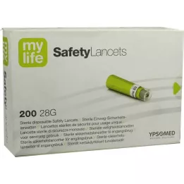 MYLIFE SafetyLancets, 200 unidades
