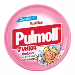 PULMOLL Júnior framboesa doce com equinácea + vitamina C, 50 g