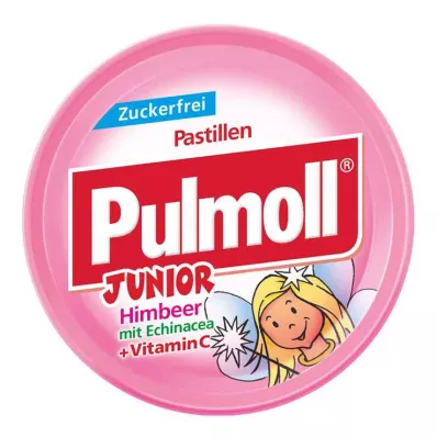 Pulmoll Junior framboesa com equinácea sem açúcar, 50 g Pulmoll Junior framboesa com equinácea sem açúcar, 50 g