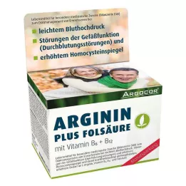 ARGININ PLUS Cápsulas de ácido fólico, 120 Cápsulas