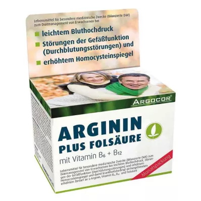 ARGININ PLUS Cápsulas de ácido fólico, 120 Cápsulas