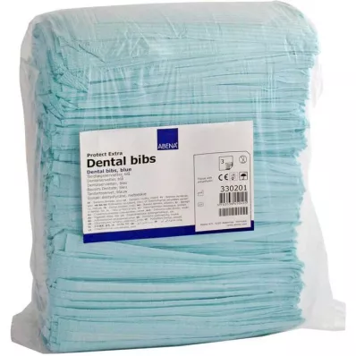 Placa de dentista 41 x 45 cm azul, 4 x 125 peças