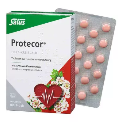 PROTECOR Comprimidos cardiovasculares para apoio funcional Salus, 100 unid PROTECOR Comprimidos cardiovasculares para apoio funcional Salus, 100 unid