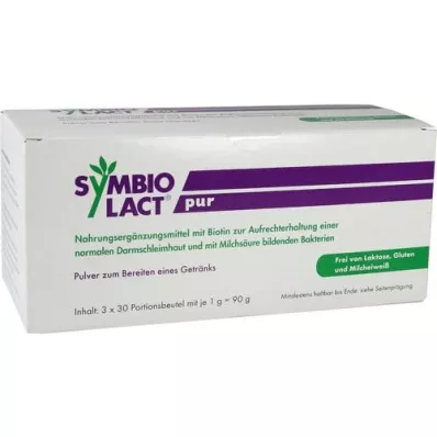 SYMBIOLACT suplemento alimentar puro em pó, 3X30 g