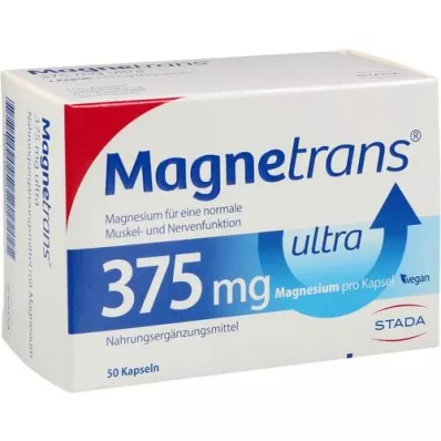 MAGNETRANS 375 mg ultra capsules, 50 unid