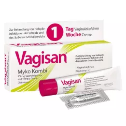 VAGISAN Myko Kombi terapia de 1 dia, 1 P