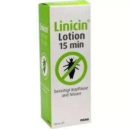 LINICIN Loção 15 min. sem pente para piolhos, 100 ml