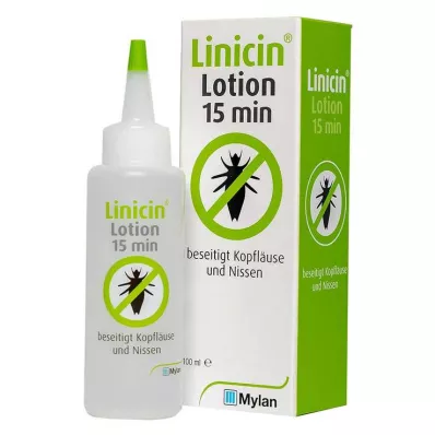 Loção Linicin® 15 min sem pente para piolhos, 100 ml