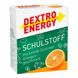DEXTRO ENERGY Comprimidos de laranja para escolas, 50 g