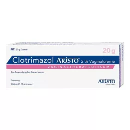 CLOTRIMAZOL ARISTO 2% creme vaginal + 3 aplicações, 20 g