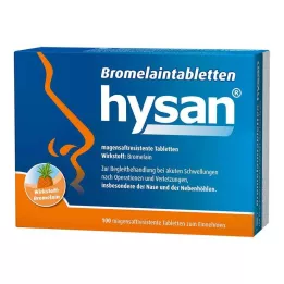 BROMELAIN TABLETTEN hysan comprimidos com revestimento entérico, 100 unidades