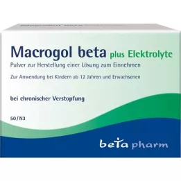 MACROGOL beta plus Electrolyte Plv.para uso oral, 50 unid