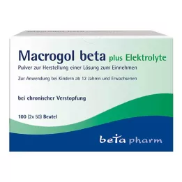 MACROGOL beta plus Electrolyte Plv.z.H.e.L.z.Einn., 100 St