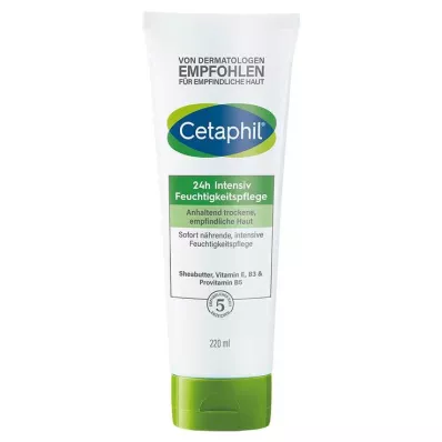 Cetaphil cuidado hidratante intensivo 24h, 220 ml