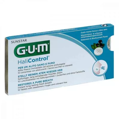 GUM Pastilhas Halicontrol (10 peças) GUM Pastilhas Halicontrol (10 peças)