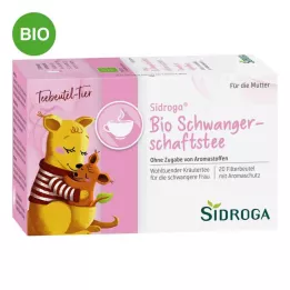 SIDROGA Saco de filtro para chá biológico para gravidez, 20X1,5 g
