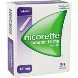 NICORETTE Inalador 15 mg, 20 unid