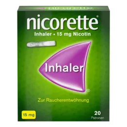 NICORETTE Inalador 15 mg, 20 unid