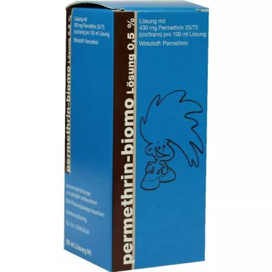 PERMETHRIN-BIOMO Solução 0,5%, 50 ml