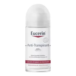 EUCERIN Desodorizante Antitranspirante Roll-on 48h, 50 ml