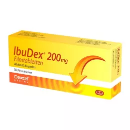 IBUDEX Comprimidos revestidos por película de 200 mg, 30 unidades