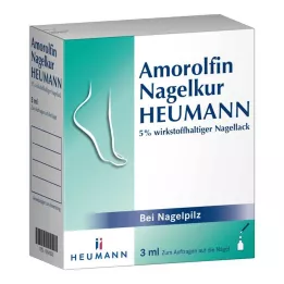 AMOROLFIN Tratamento de unhas Heumann 5% wst.halt.nail polish, 3 ml