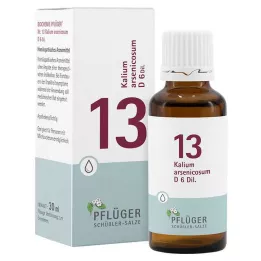 BIOCHEMIE Pflüger 13 Kalium arsenicosum D 6 gota a gota, 30 ml