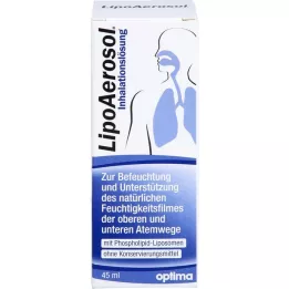LIPOAEROSOL Solução lipossómica para inalação, 45 ml