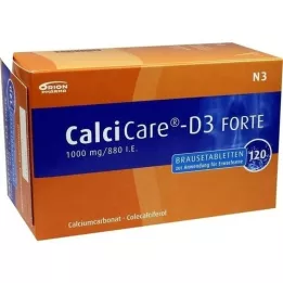 CALCICARE D3 forte comprimidos efervescentes, 120 unid