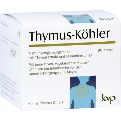 THYMUS KÖHLER Cápsulas, 90 pcs