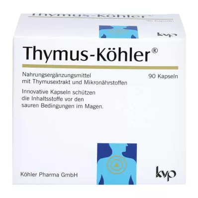 Cápsulas Thymus Köhler, 90 unidades Cápsulas Thymus Köhler, 90 unidades