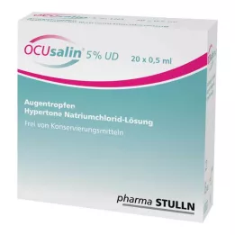 OCUSALIN 5% UD Gotas oculares, 20X0,5 ml