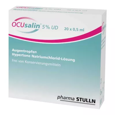 Ocusalin 5% UD colírio, 20X0,5 ml