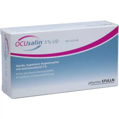 OCUSALIN 5% UD Gotas oculares, 50X0,5 ml