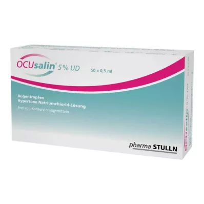 Ocusalin 5% UD colírio, 50X0,5 ml Ocusalin 5% UD colírio, 50X0,5 ml